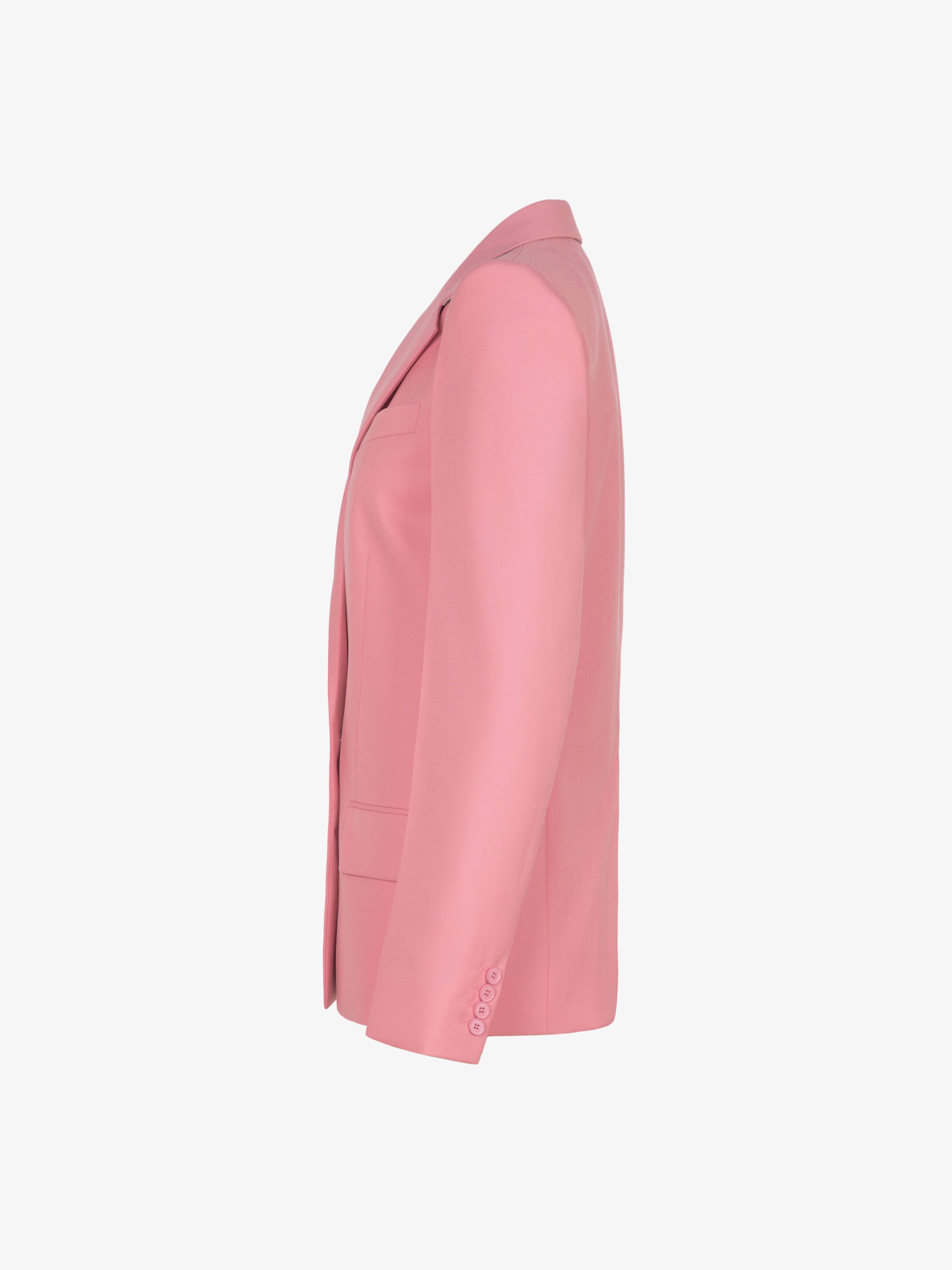 Givenchy Pink Oversized Blazer In Pink
