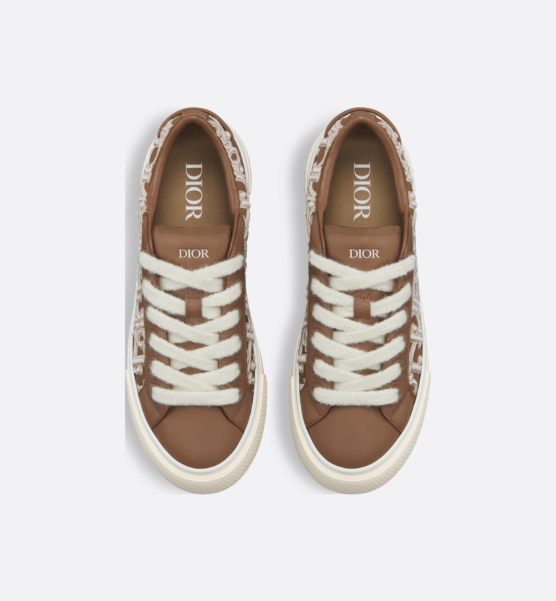 Dior B33 Spin Sneaker-limited And Numbered Edition In Brown