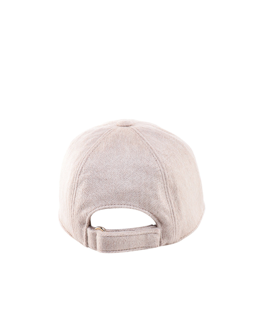 Max Mara Logo Baseball Cap In White