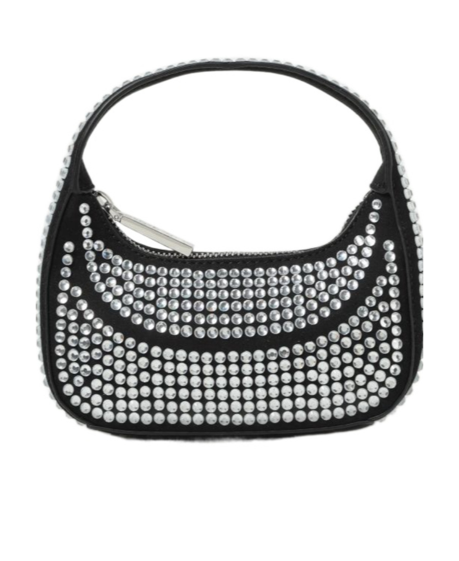 CHIARA FERRAGNI CAIA MICRO RHINESTONE-EMBELLISHED MINI BAG