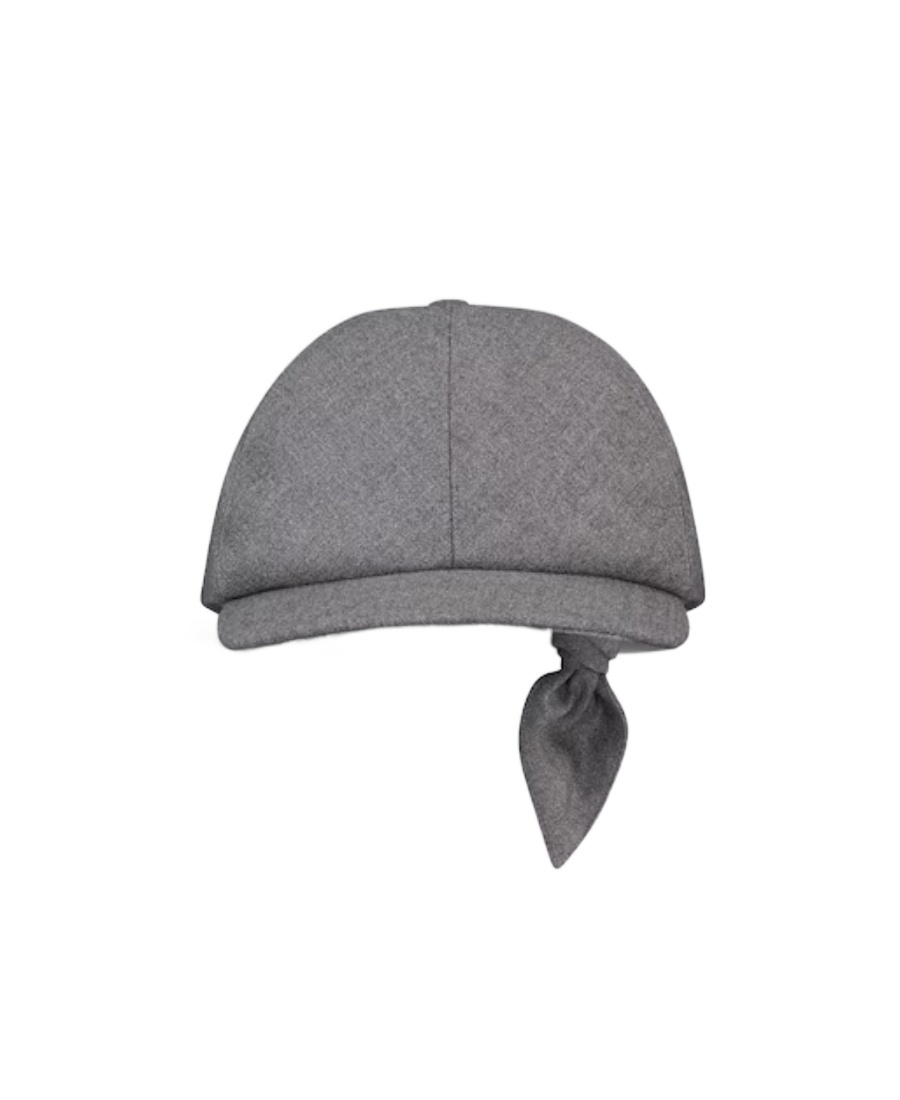 Shop Dior Strapped To Decorate A Wool Baseball Hat In Gray