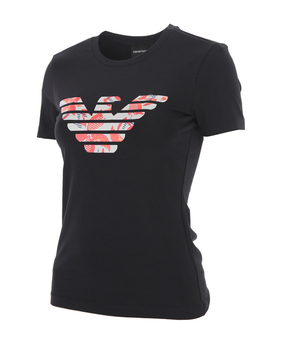 EMPORIO ARMANI ROUND-NECKED LOGO T-SHIRT