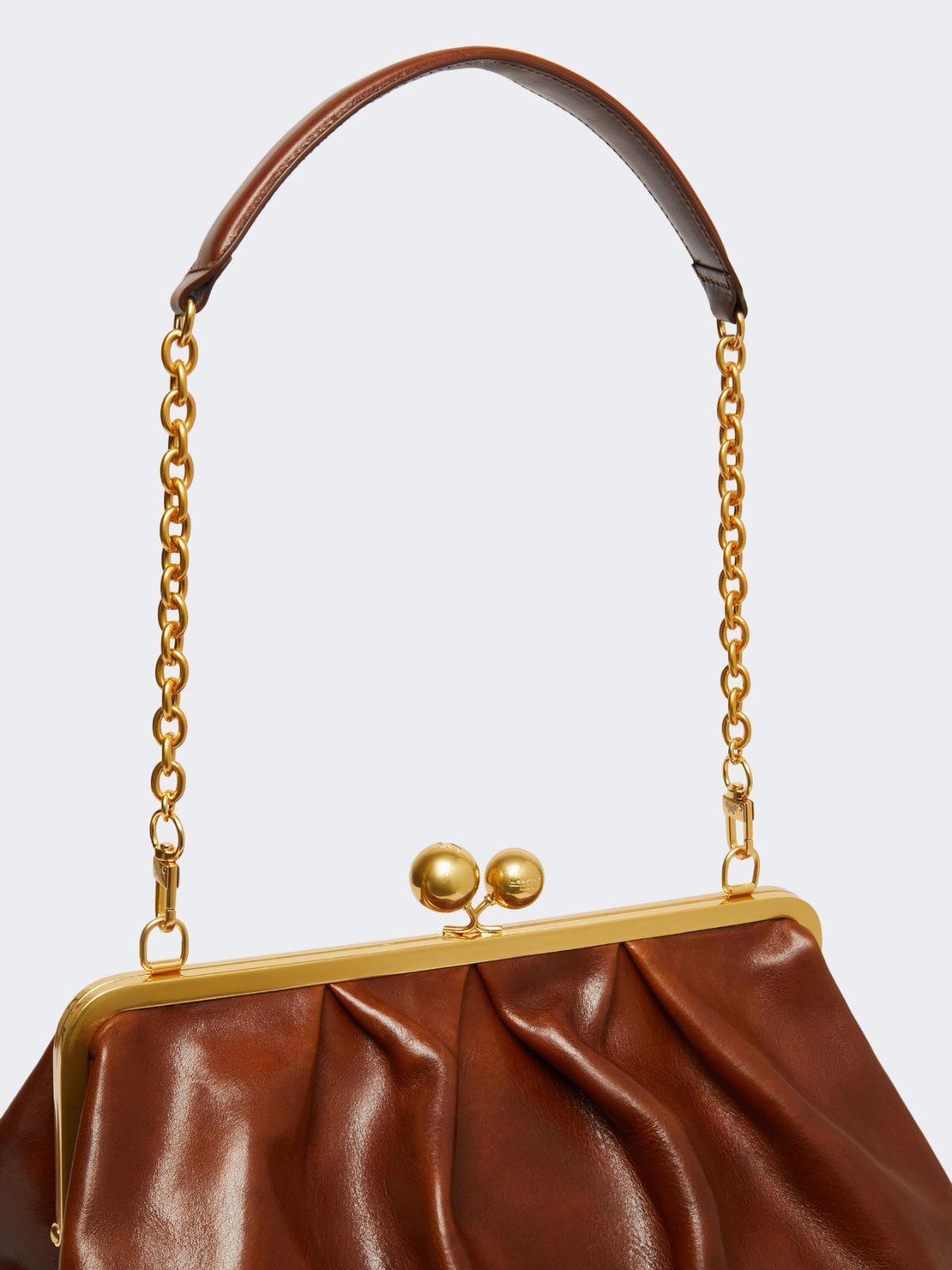 Weekend Max Mara Pasticcino Shoulder Bag In Brown