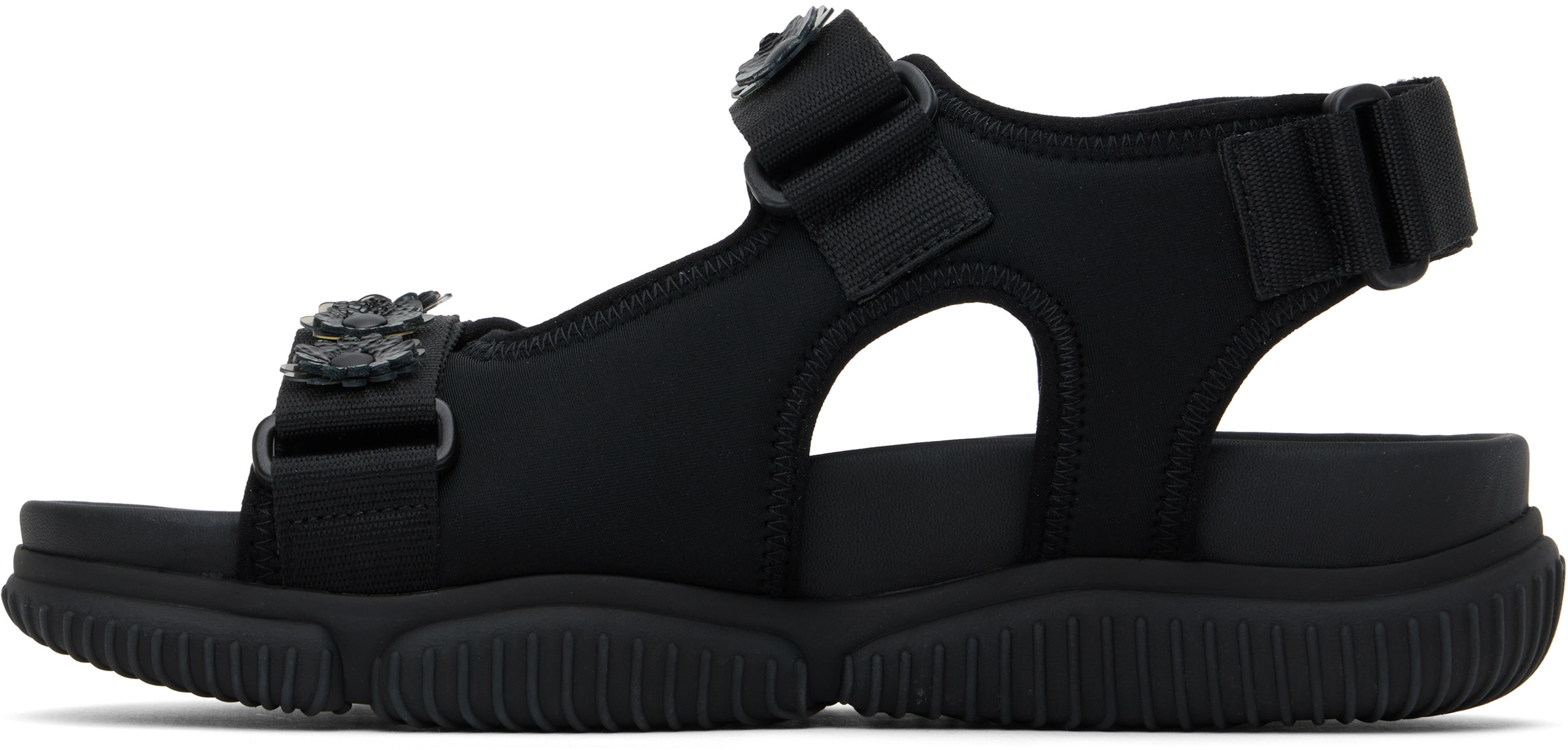 Cecilie Bahnsen Valeria Sandals In Black