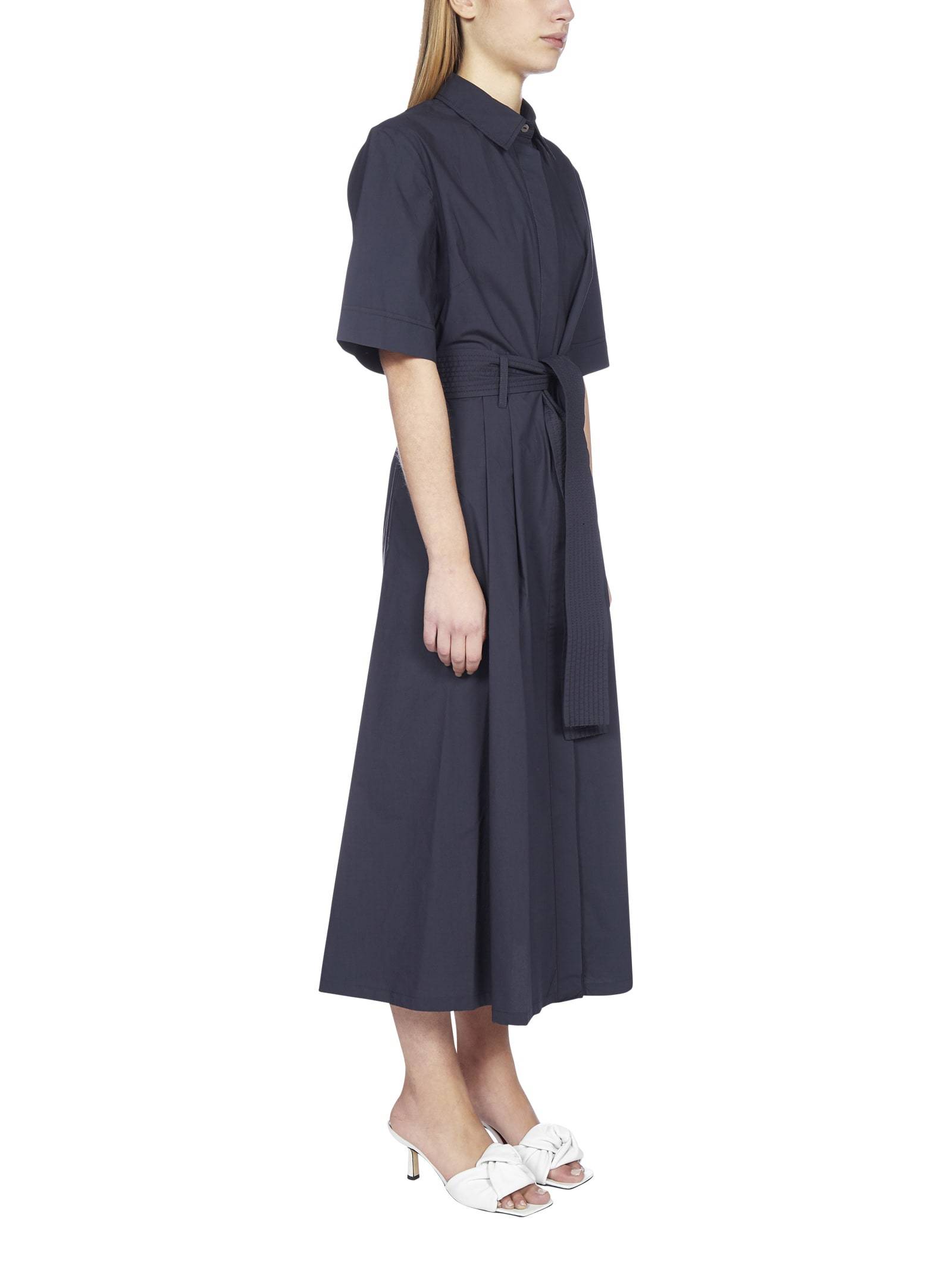 P.a.r.o.s.h Short-sleeve Midi Shirtdress