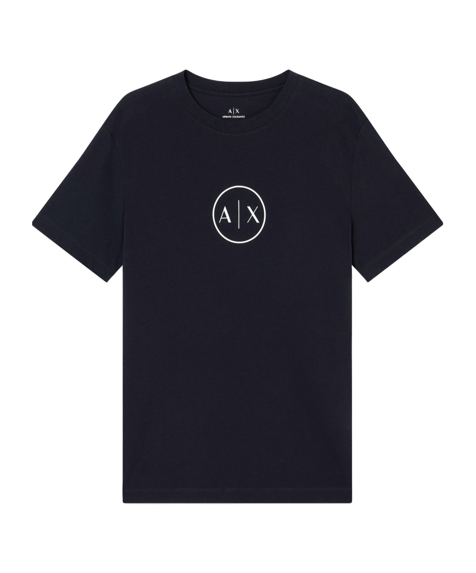 Armani Exchange Short Sleeve T-shirt In Blue