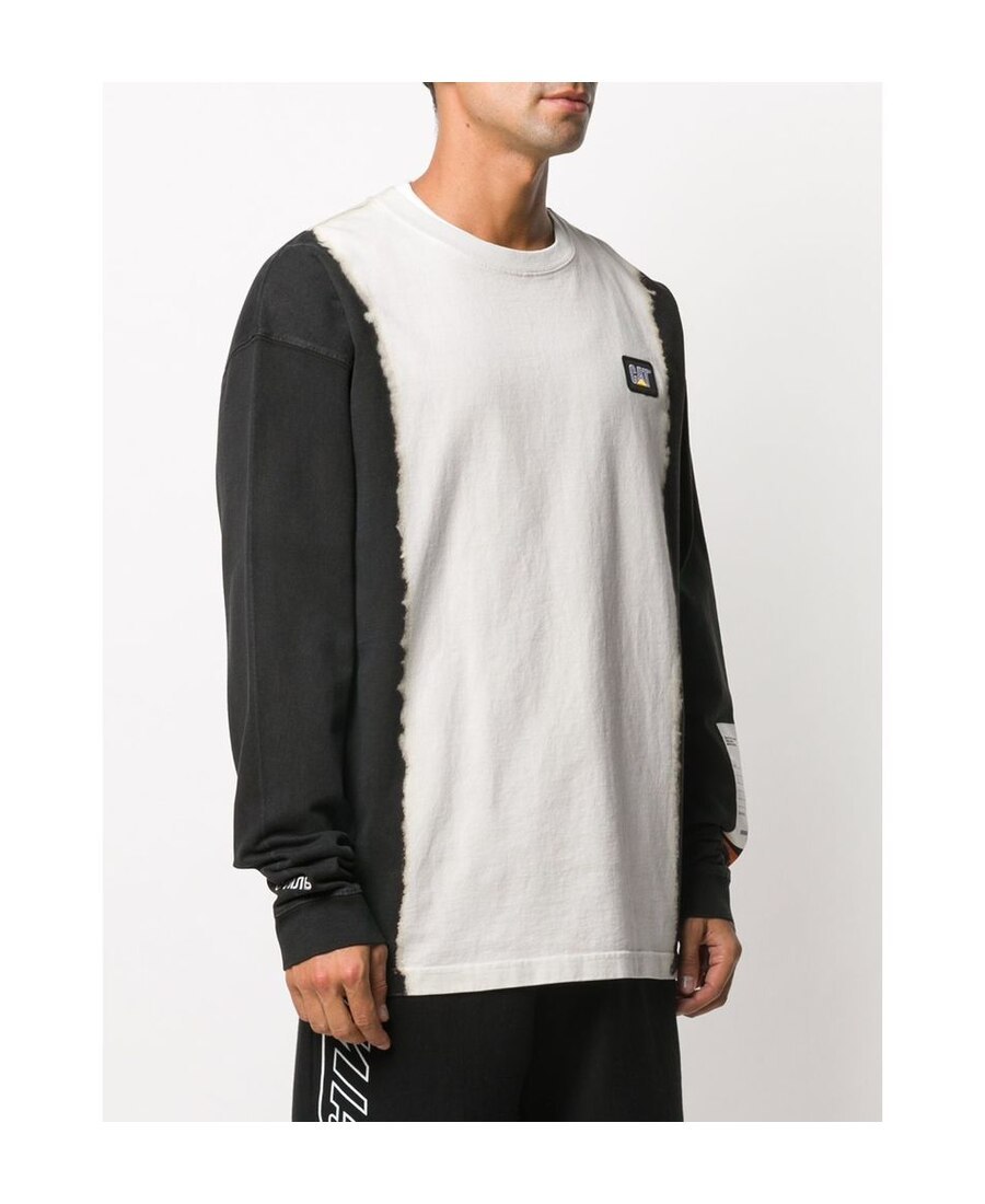 Heron Preston Brushstroke Print T-shirt In White