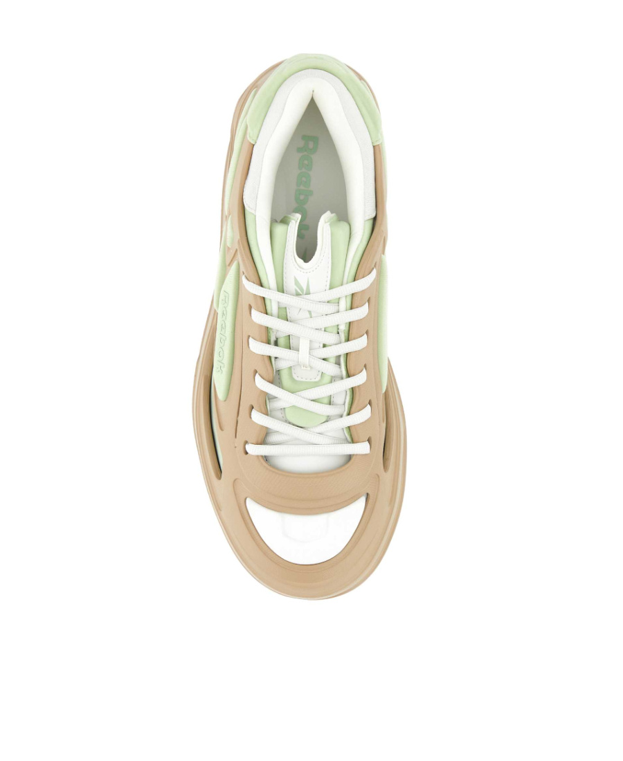 Reebok Multicolor Fabric And Rubber Future Club C Sneakers In Nude