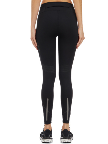 Shop Adidas By Stella Mccartney Asmc Stripe-detail Leggings In Black