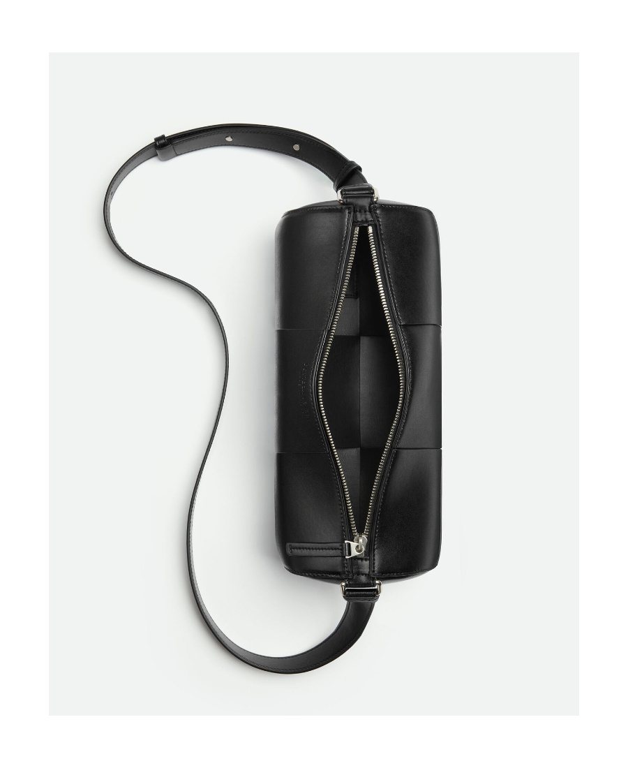Bottega Veneta Canette Medium Crossbody Bag In Black
