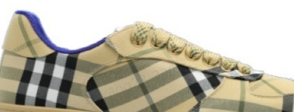 Burberry Checkered Print Low-top Sneakers In Green