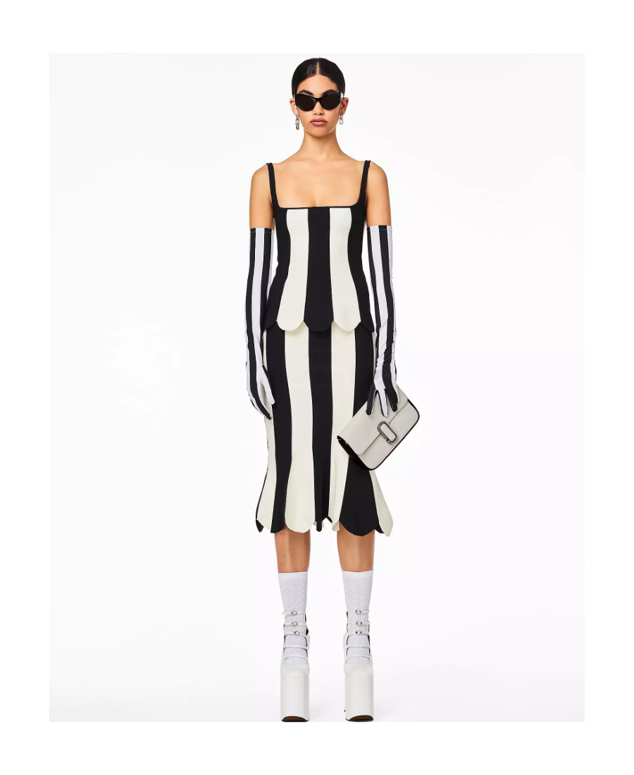 Marc Jacobs The Bi Color Shoulder Bag In White