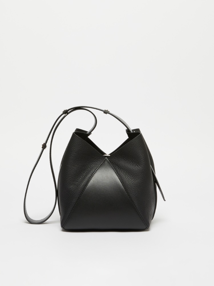 Max Mara Small Bucket Bag In Black