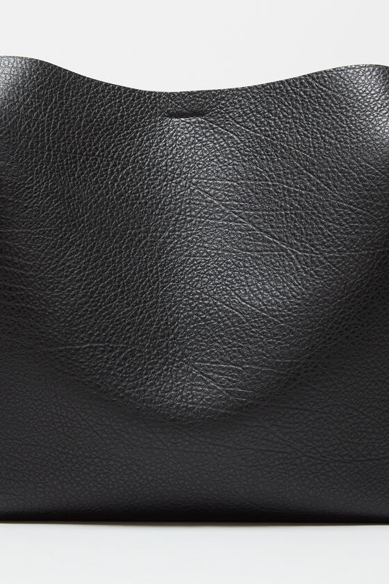 Shop Acne Studios Midi Musubi Shoulder Bag In Black
