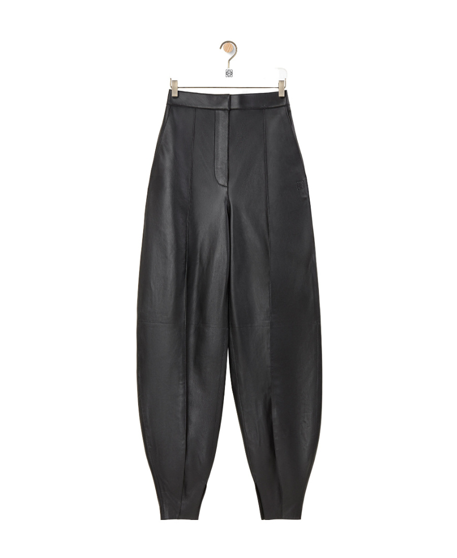 Loewe Tapered Casual Pants In Black