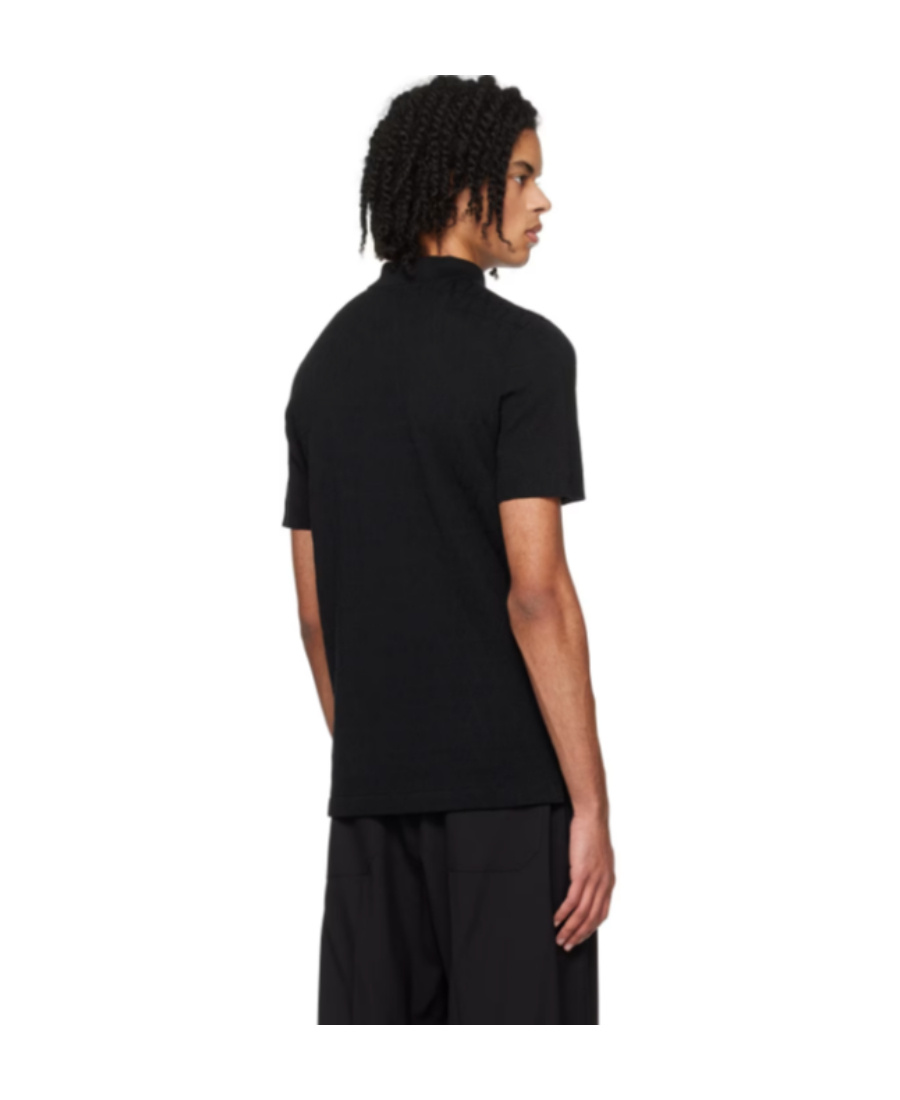 Valentino Black Toile Iconographe Polo In Black