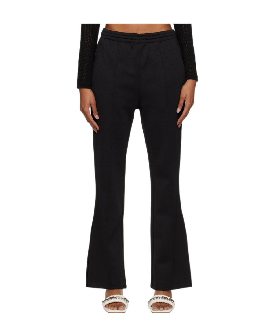 Ambush Side Slit-detail Trousers In Black