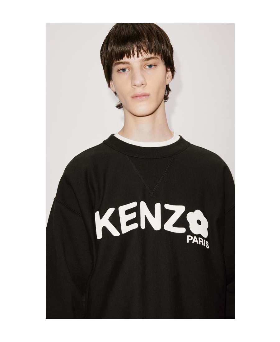KENZO KENZO LOGO PRINTED CREWNECK SWEATSHIRT