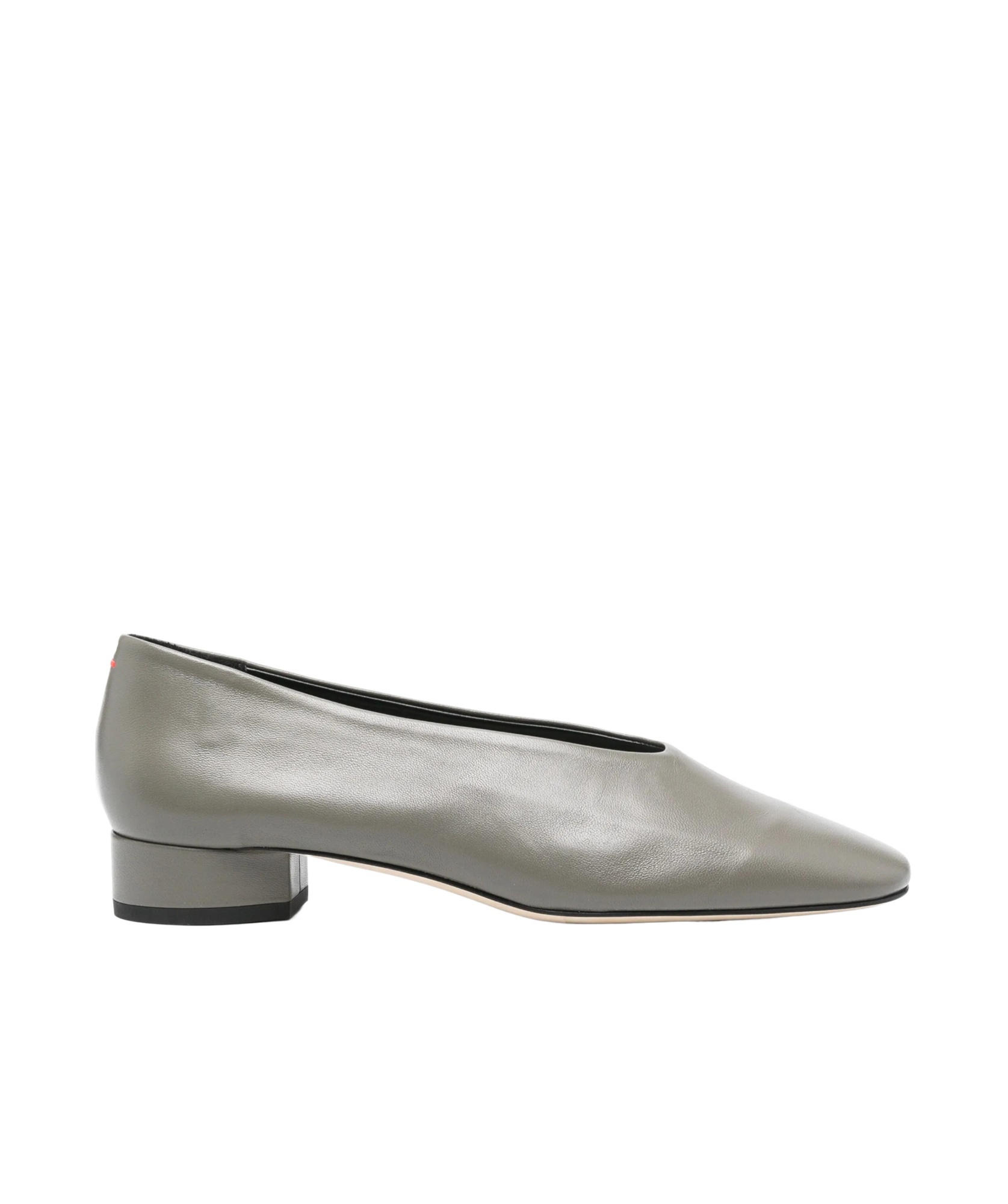 Aeyde Leather Pumps In Gray