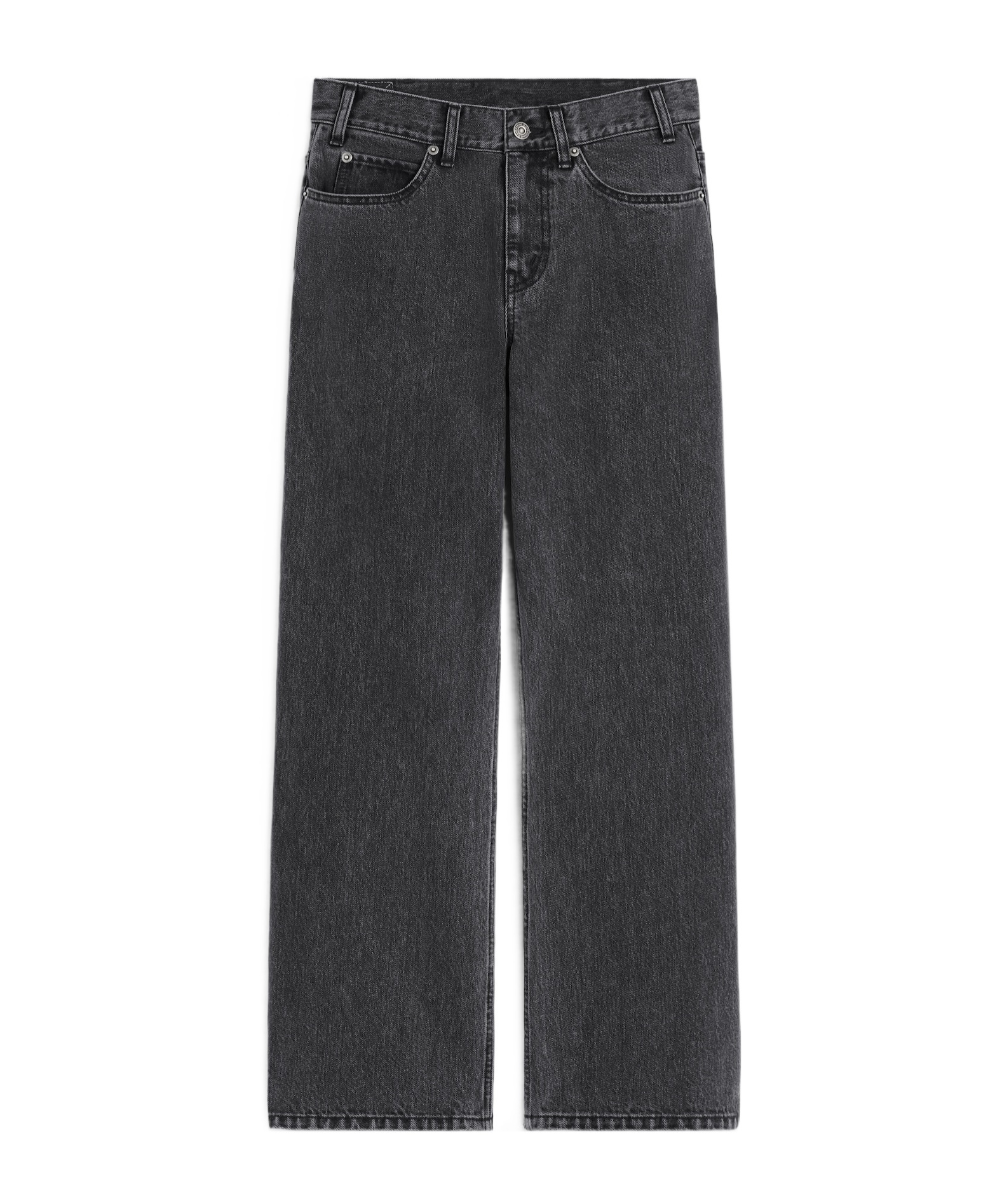 Celine Jolene Jeans In Cotton Denim In Black