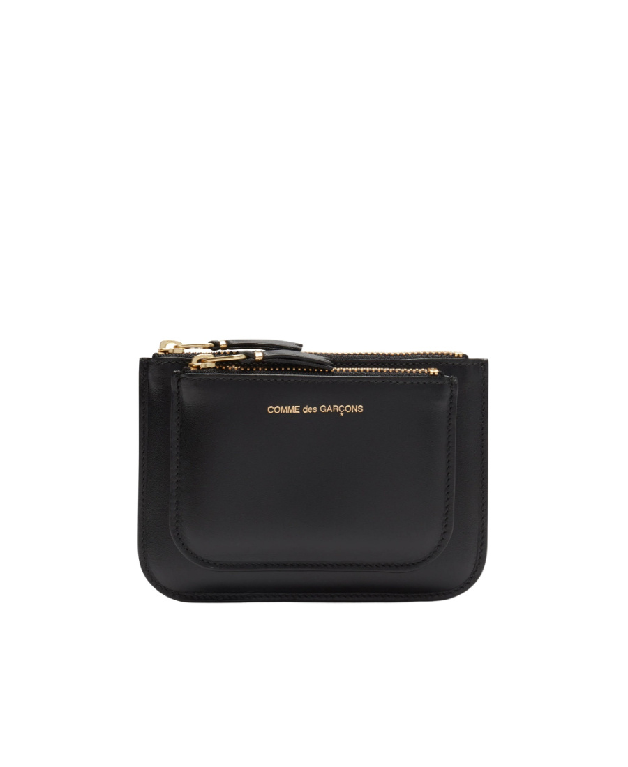 Comme Des Garçons Comme Des Garcons Wallet Glossy Patent Leather In Black