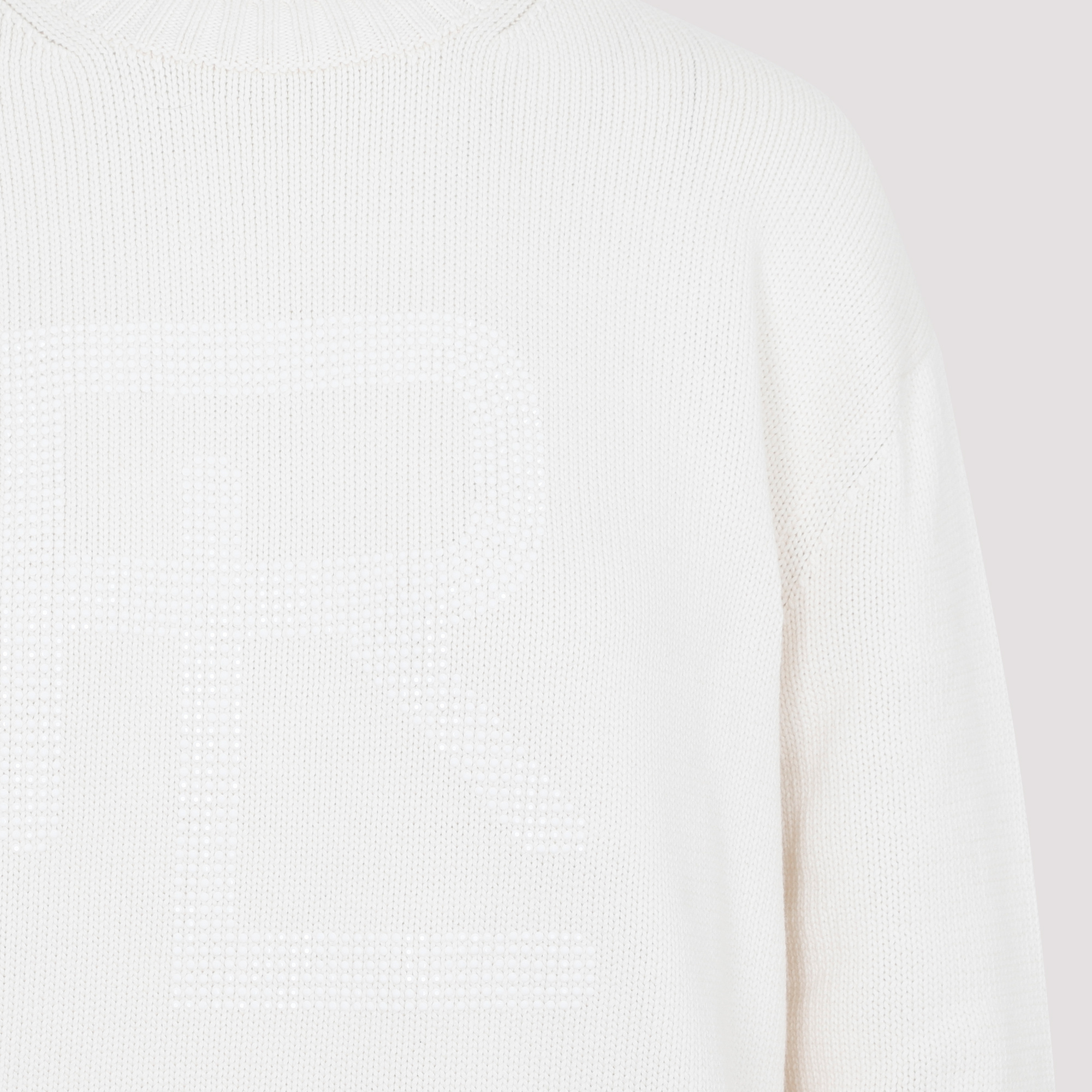 Polo Ralph Lauren Logo-embellished Long-sleeve Jumper In White