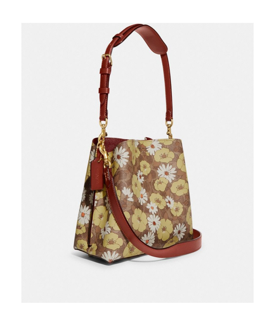 Coach Willow Bucket Shoulder Bag In Nude