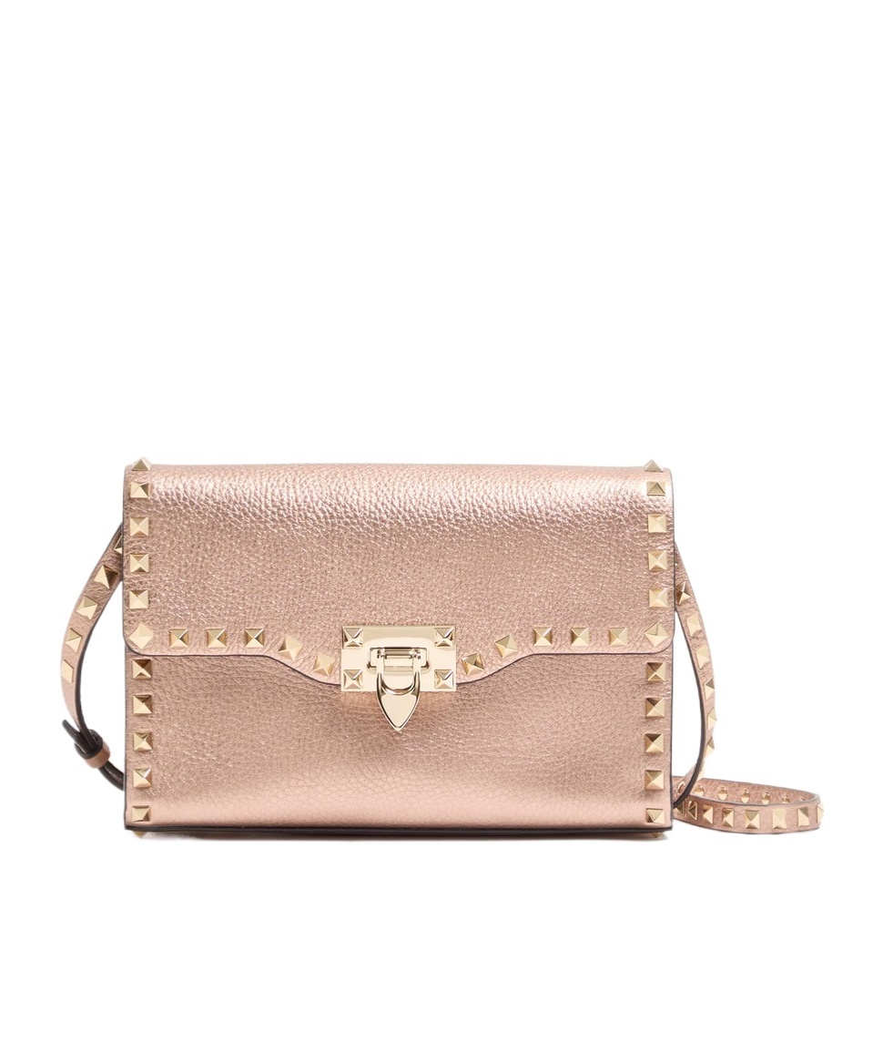 Valentino Flap Shoulder Bag In Neutral