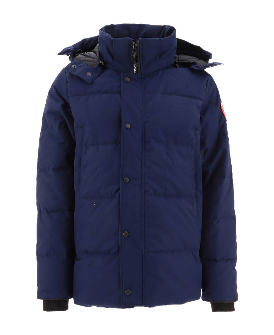 Canada Goose Feather-down Padded Jacket In Blue