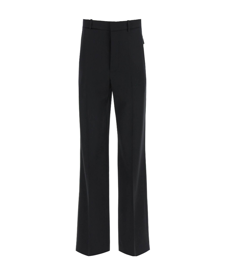 Ann Demeulemeester Mid-rise Tailored Trousers In Black