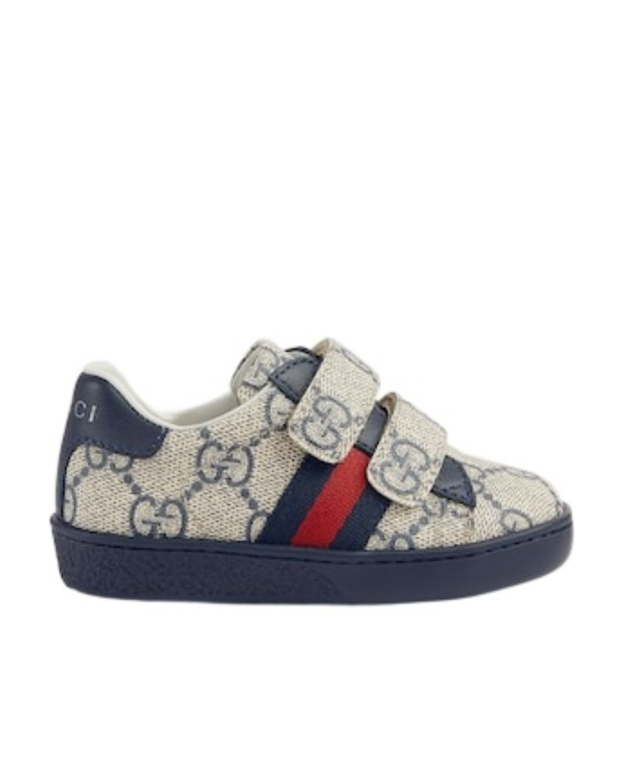Gucci Ace Kleinkinder-sneaker In Black