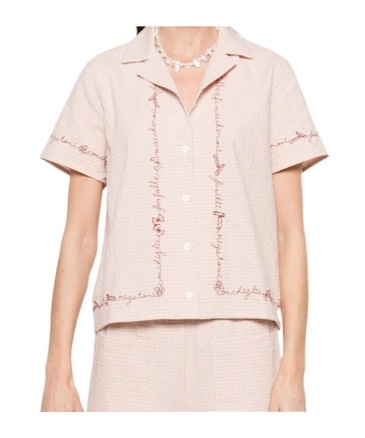 Shop Maison Labiche Short-sleeved Shirt In Pink