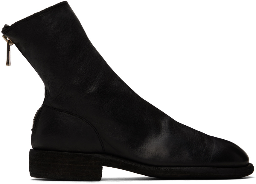 GUIDI ZIPPERED ANKLE ANKLE BOOTS