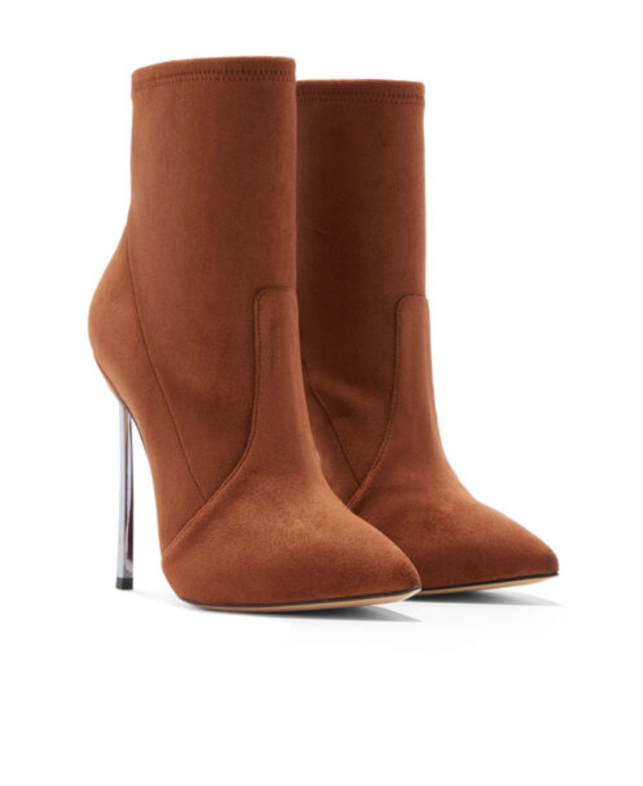 Casadei Blade Arceus 130mm Ankle Boots In Brown