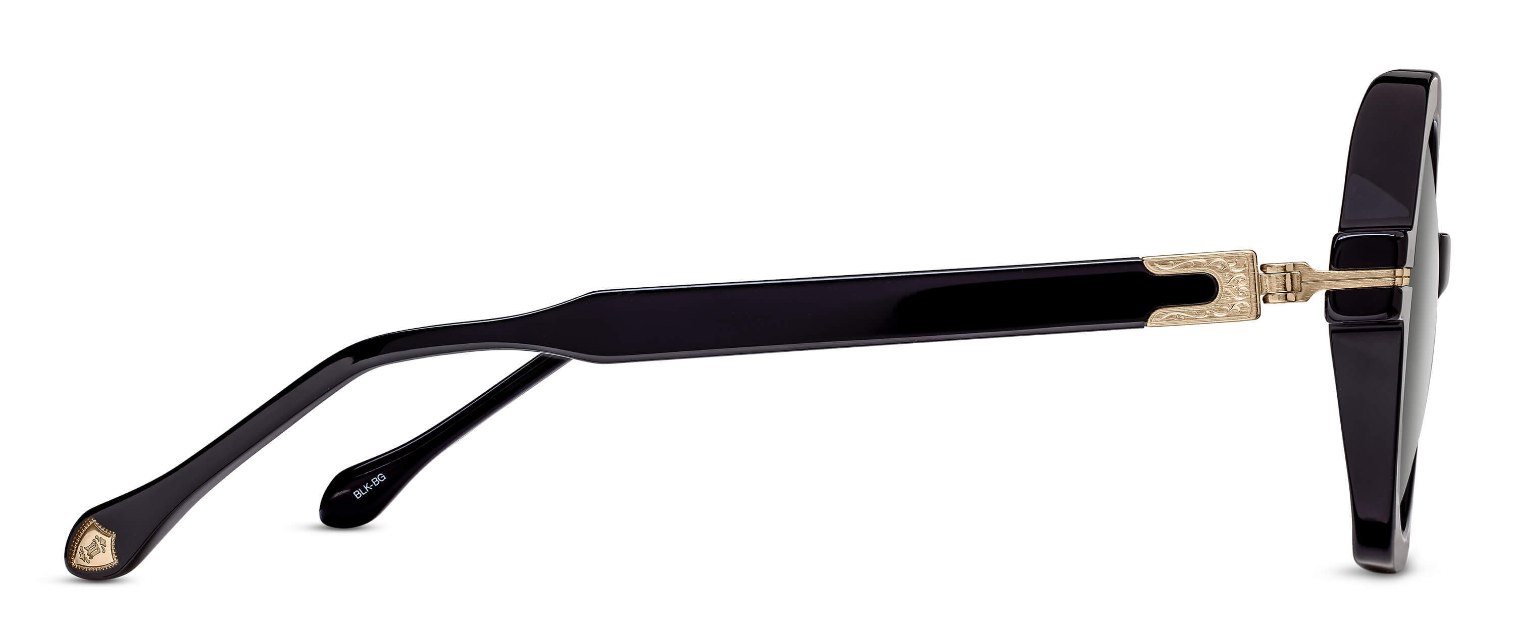 Matsuda Logo Sunglasses In Black