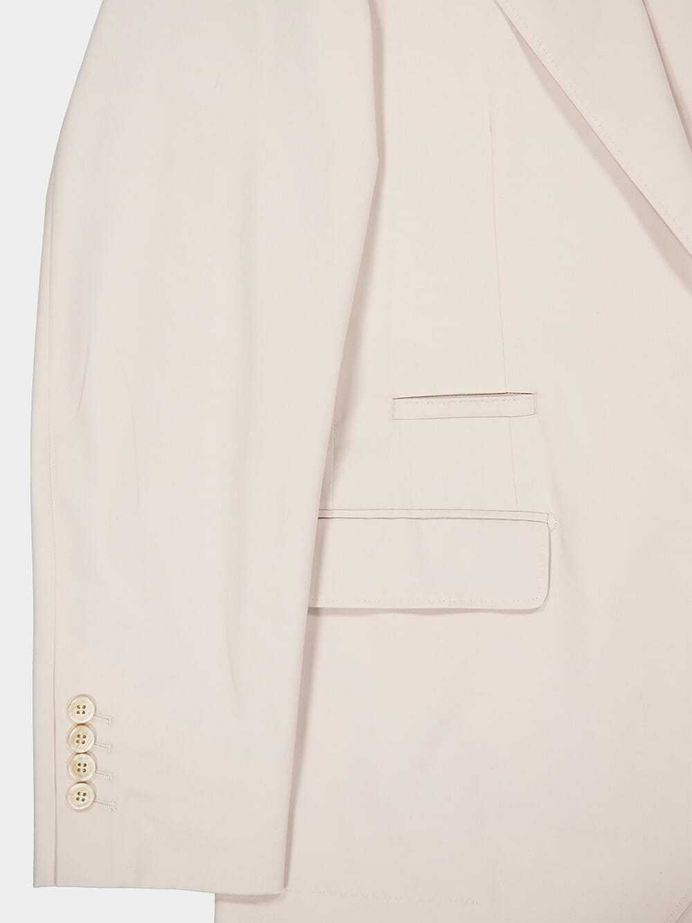 BRUNELLO CUCINELLI DECONSTRUCTED GABARDINE LARGE LAPELS BLAZER