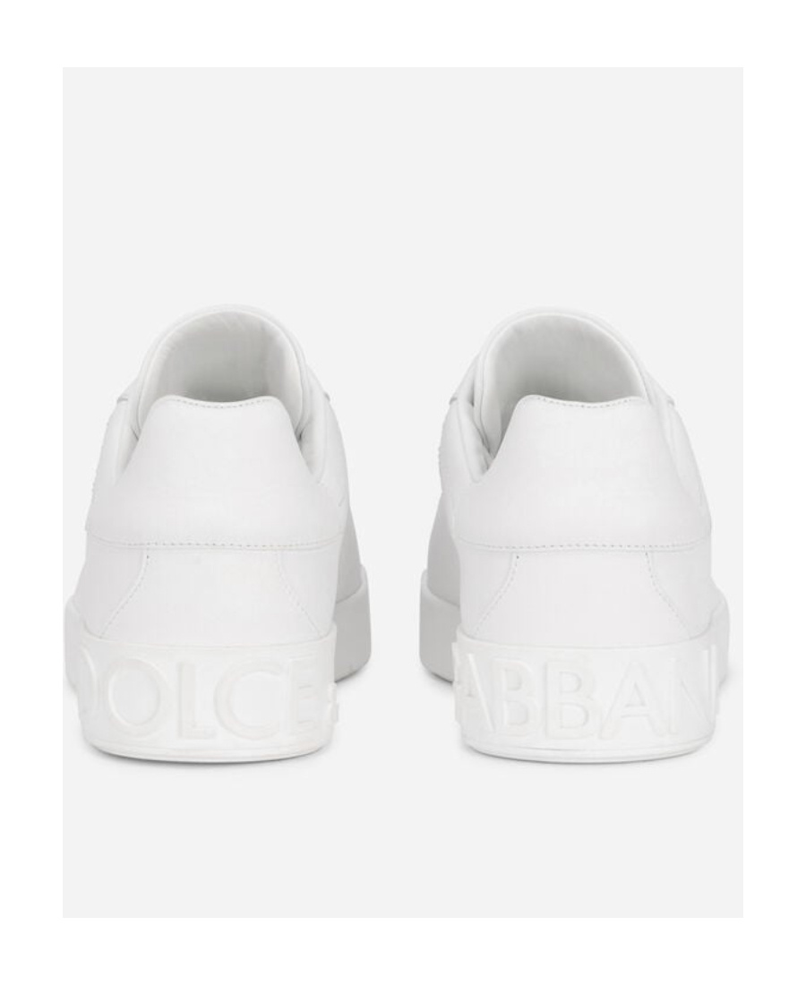 Dolce & Gabbana Dolce&gabbana Portofino White Low Trainer In White