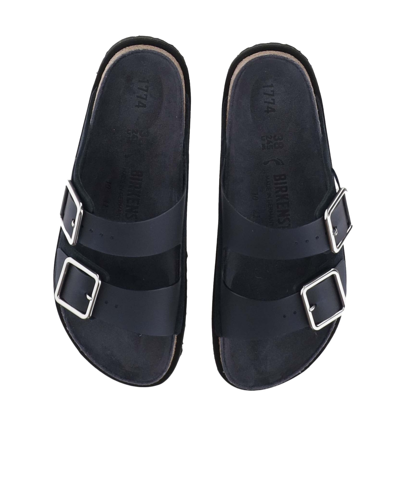 Shop Birkenstock Arizona Double-strap Sandals In Black