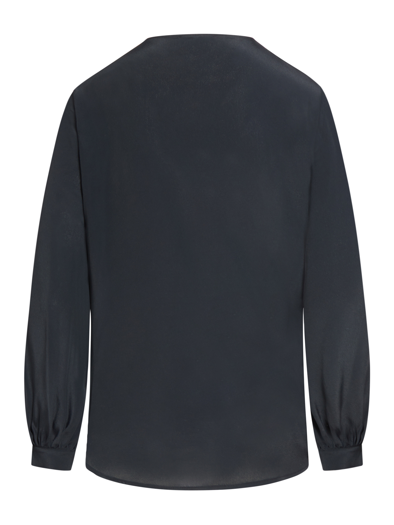 Dondup Keyhole-neck Blouse In Blue