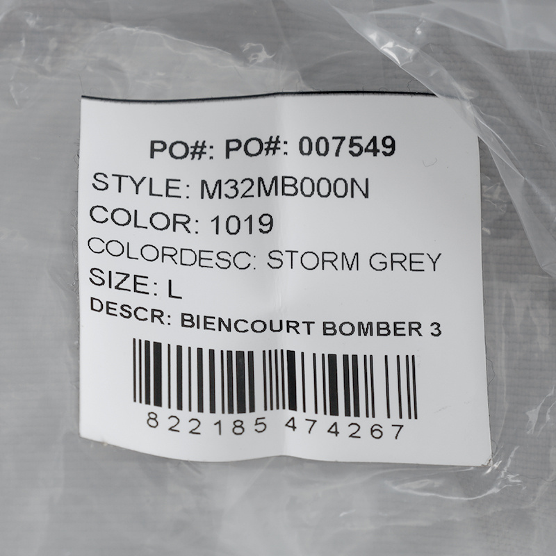 Moose Knuckles Biencourt Padded Bomber Jacket In Gray