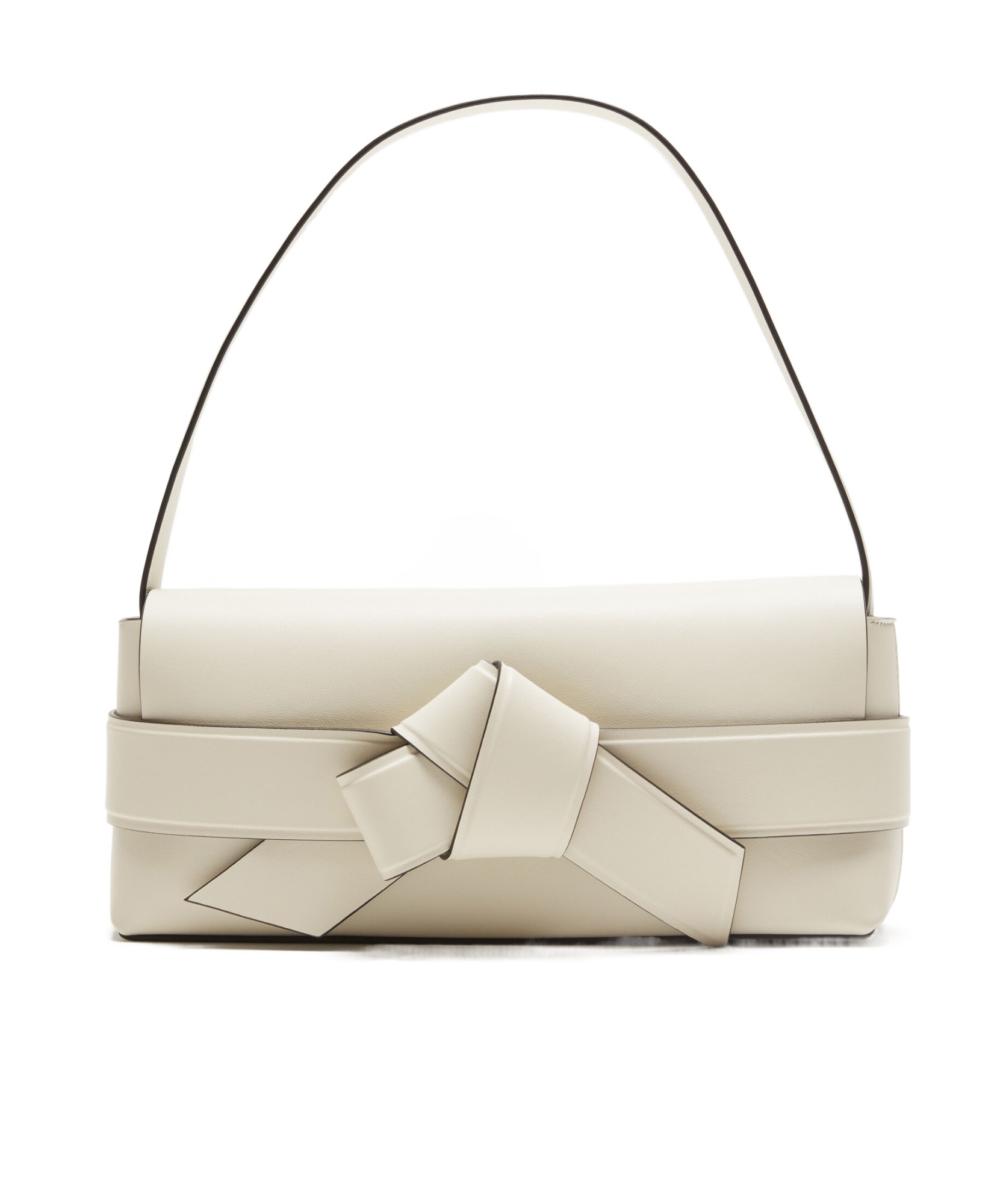 Acne Studios Musubi Shoulder Bag In White