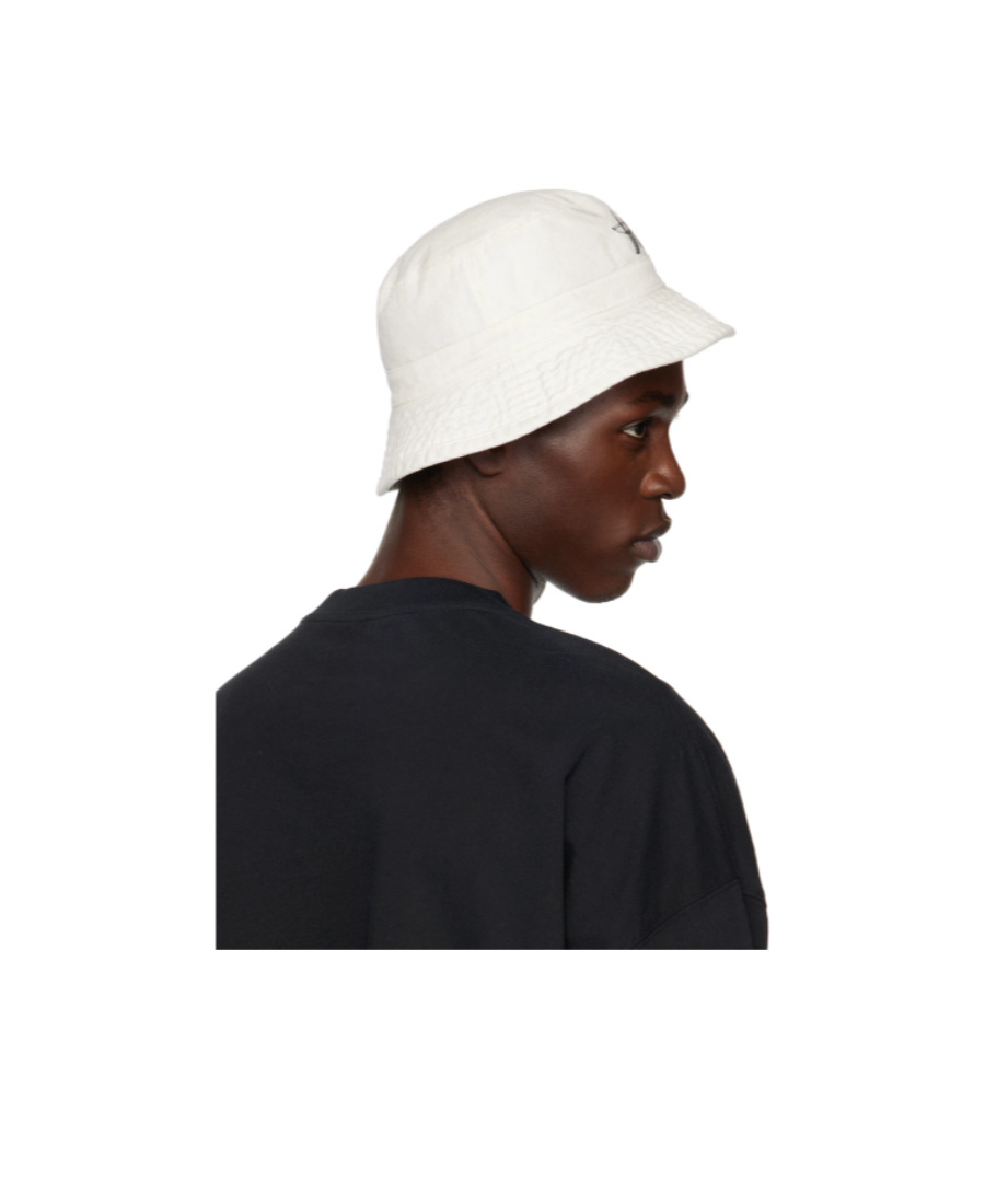 We11 Done Logo-print Bucket Hat In Black
