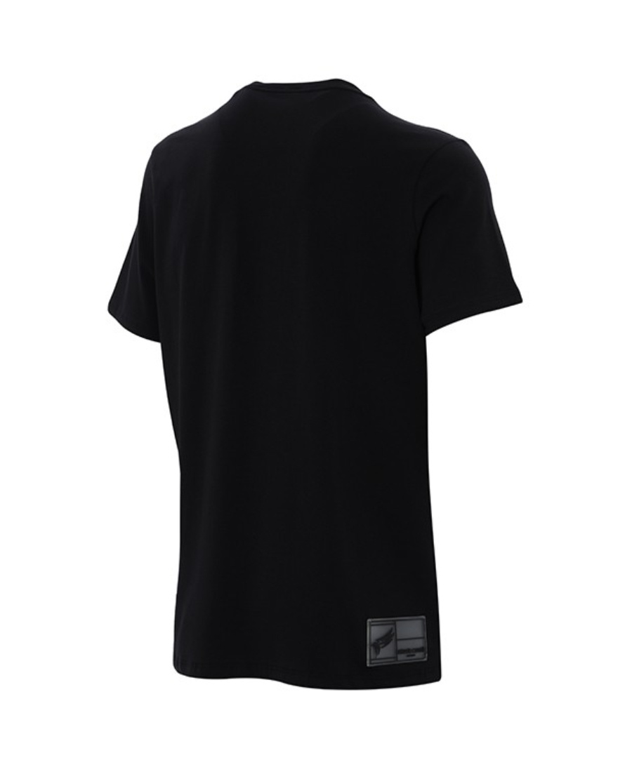 Roberto Cavalli T-shirt With Round Neck And Short Sleeves In Black