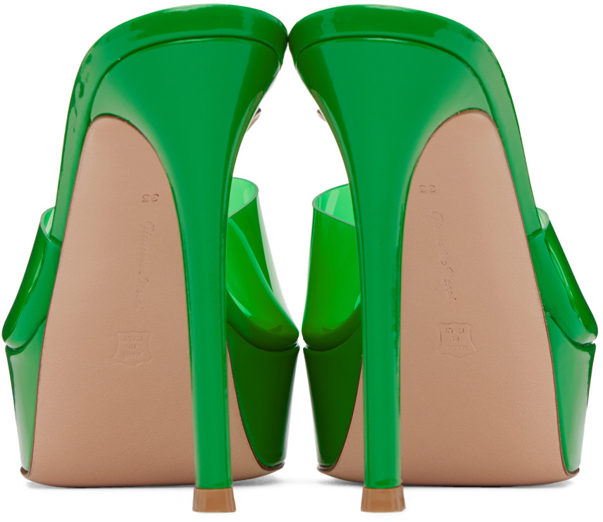 Gianvito Rossi Betty High-heeled Sandals In Green