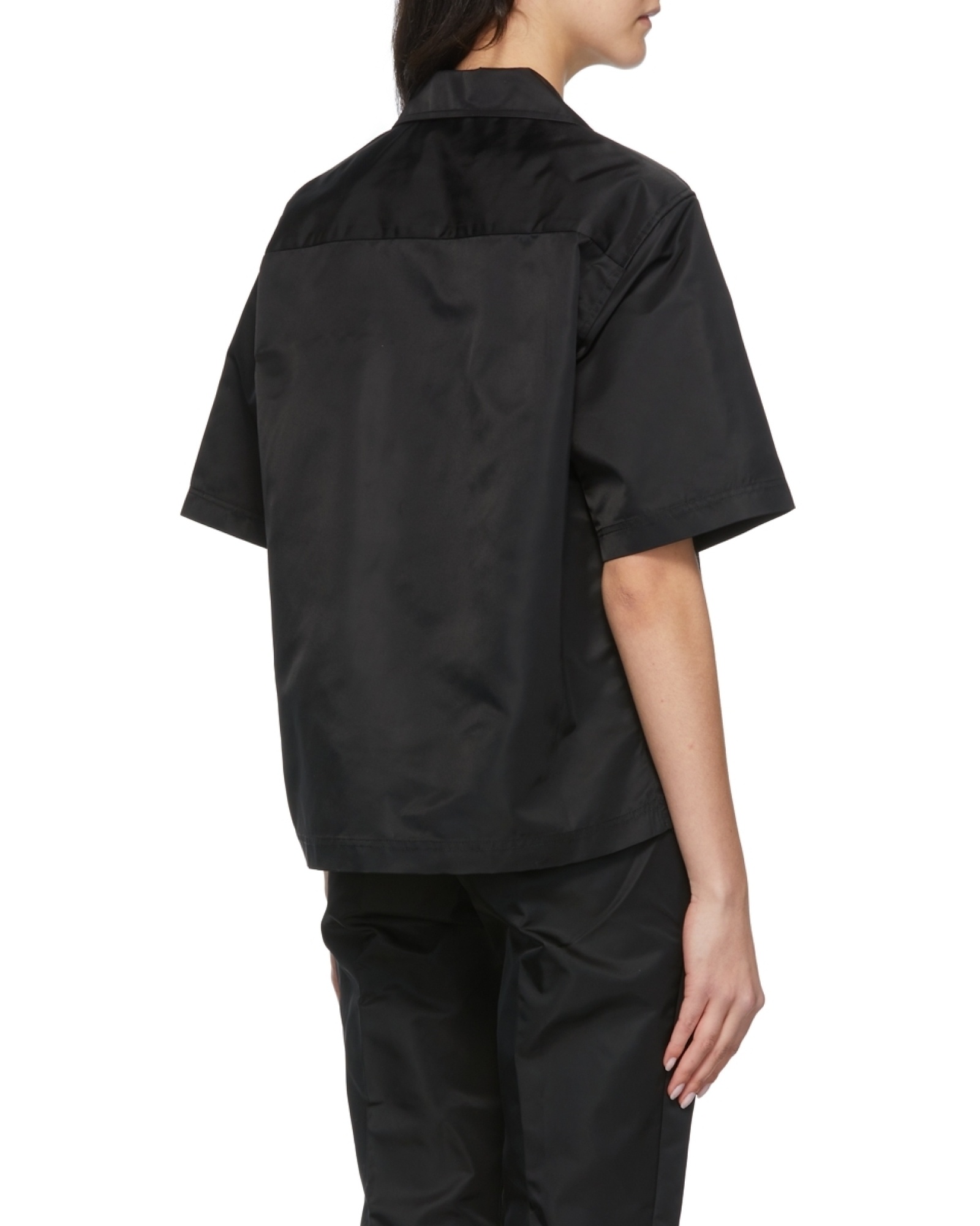 Remain Birger Christensen Logo Short-sleeved Shirt In Black