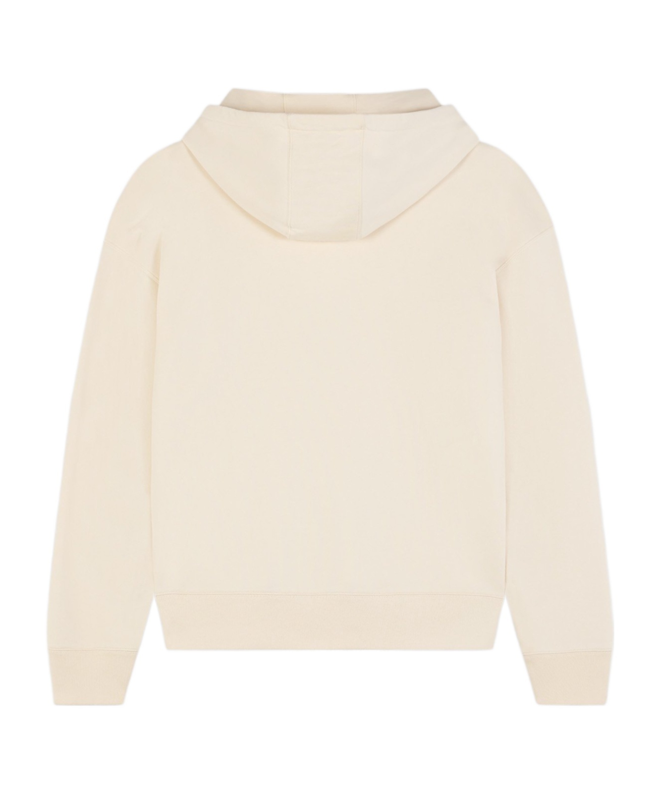 Maison Kitsuné Bold Fox Head Patch Oversize Hoodie In White