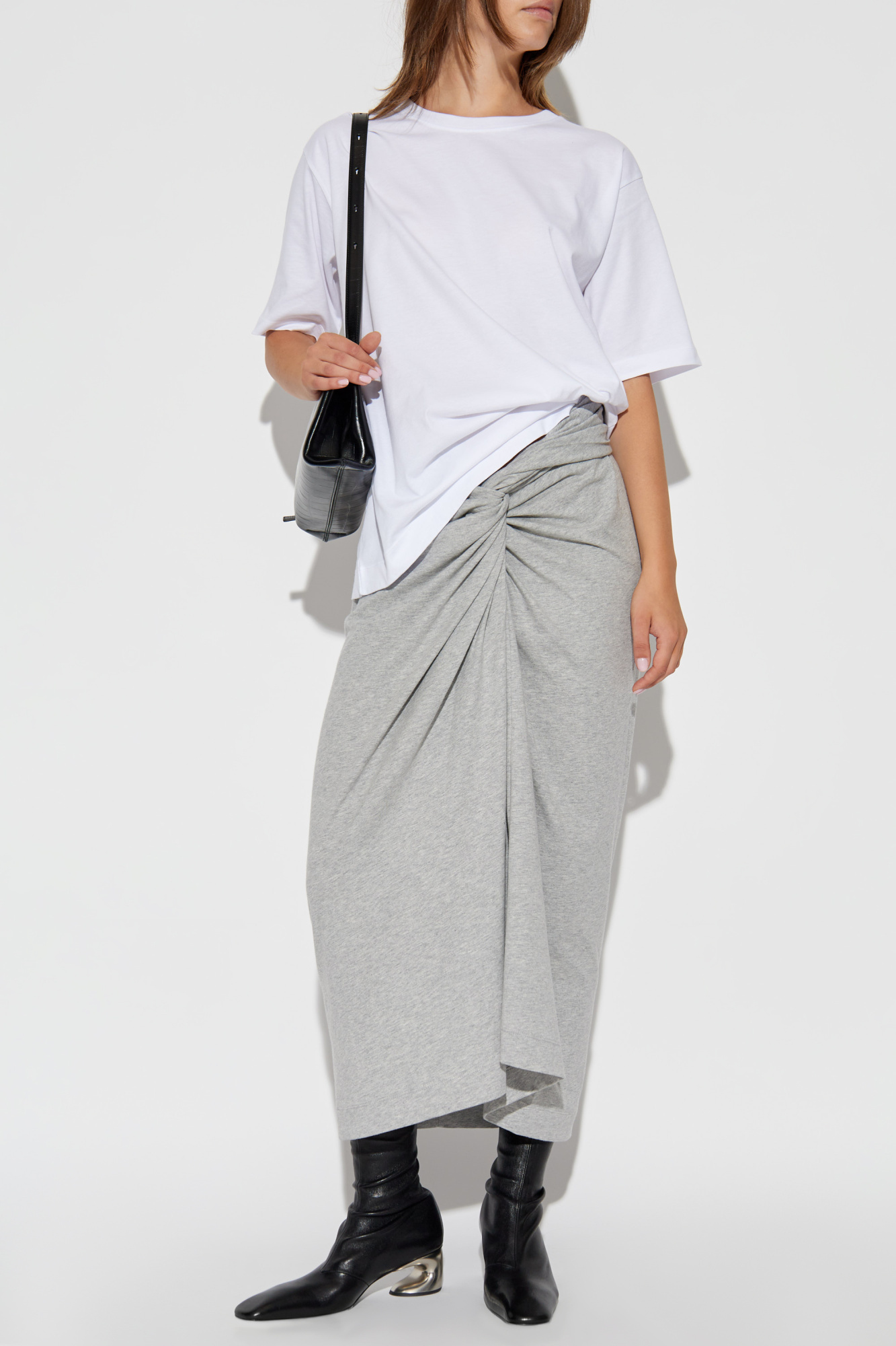 Shop Dries Van Noten Crewneck Short-sleeved T-shirt In White