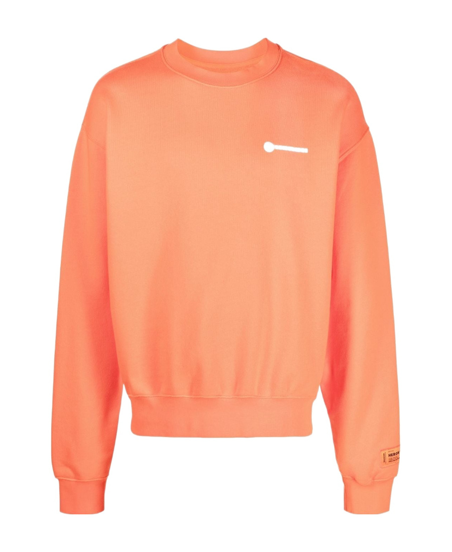 Heron Preston Round-neck Sweatshirt In Pink