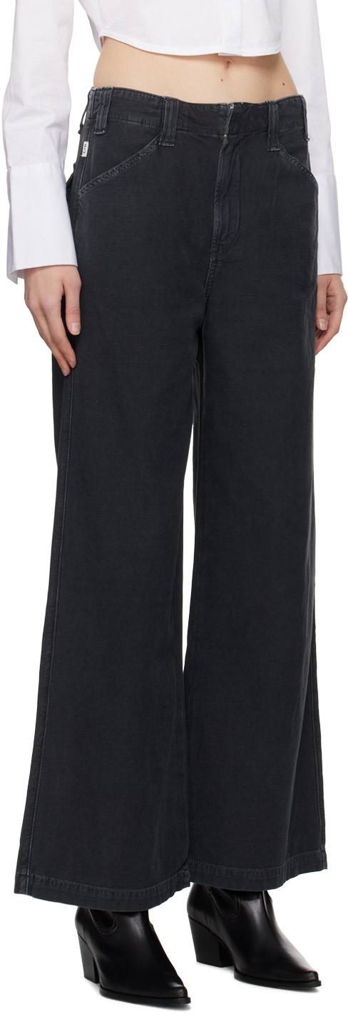 Citizen Of Humanity Paloma Baggy Velvet Pant In Pony