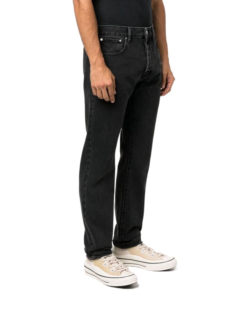 Kenzo Bara Slim-cut Jeans In Black